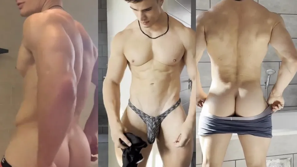 Muscle flex tease - ThisVid.com
