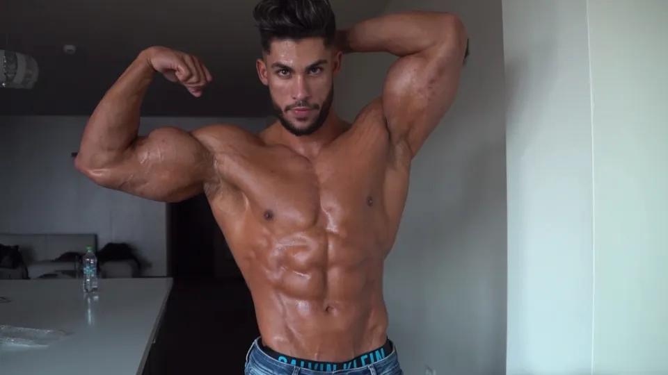... muscle flex - ThisVid.com