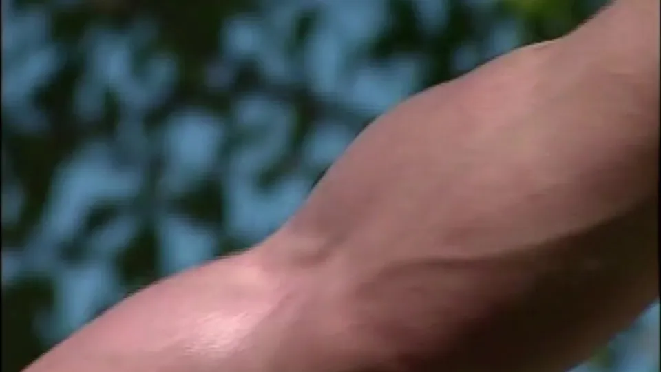 Muscle God Shows Off & Cums Outdoors - ThisVid.com
