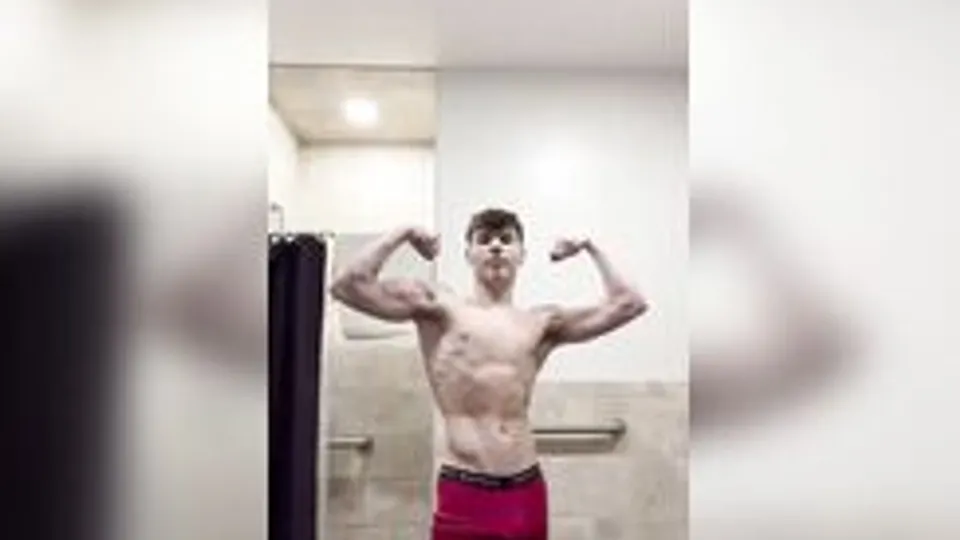 Muscular young cam twink gay porn