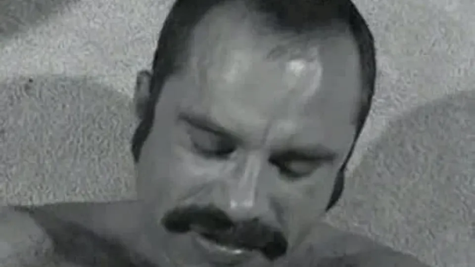 Mustache daddy has muscular fuck