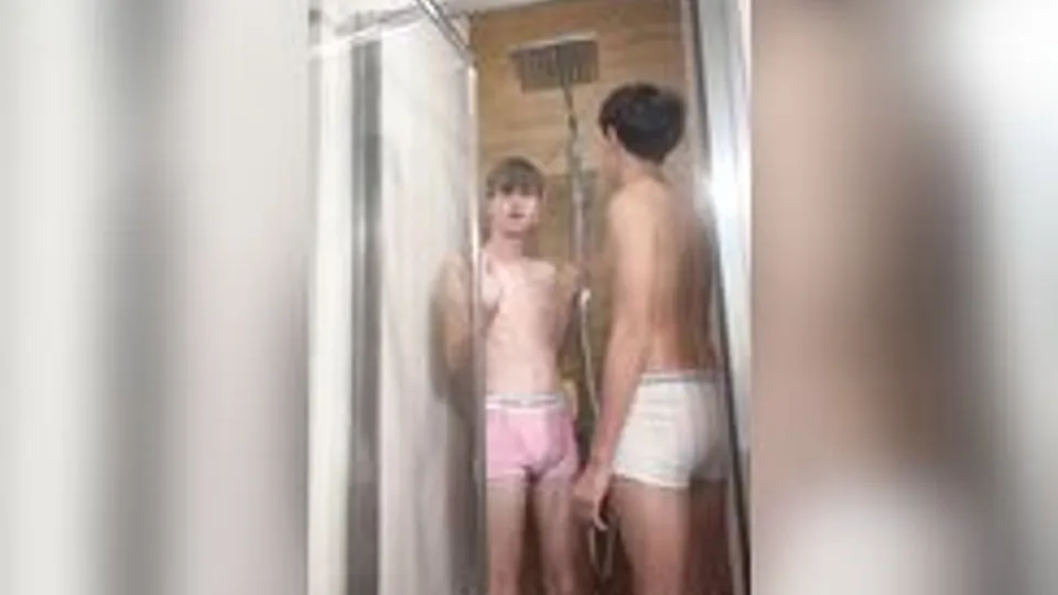 mutual service in the shower boys porn