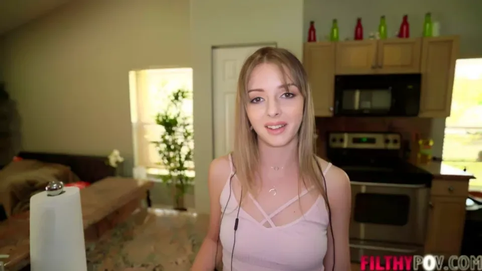 Steamy Stepsister Masturbation
