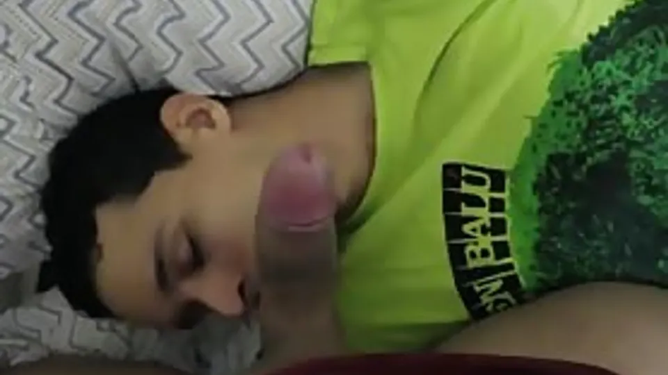 My stepdad wake me up with his dick and filled my face with his cum