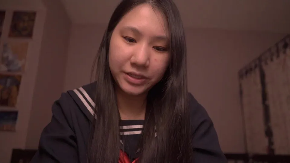 Japanese Schoolgirl Solo Tease