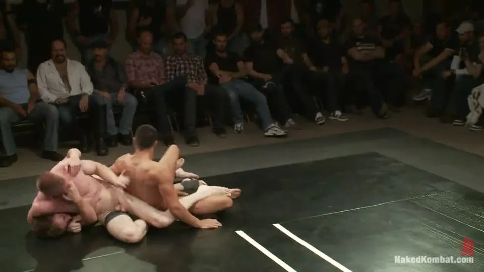 Sebastian Blake and Tyler Emanuel in Naked Kombat