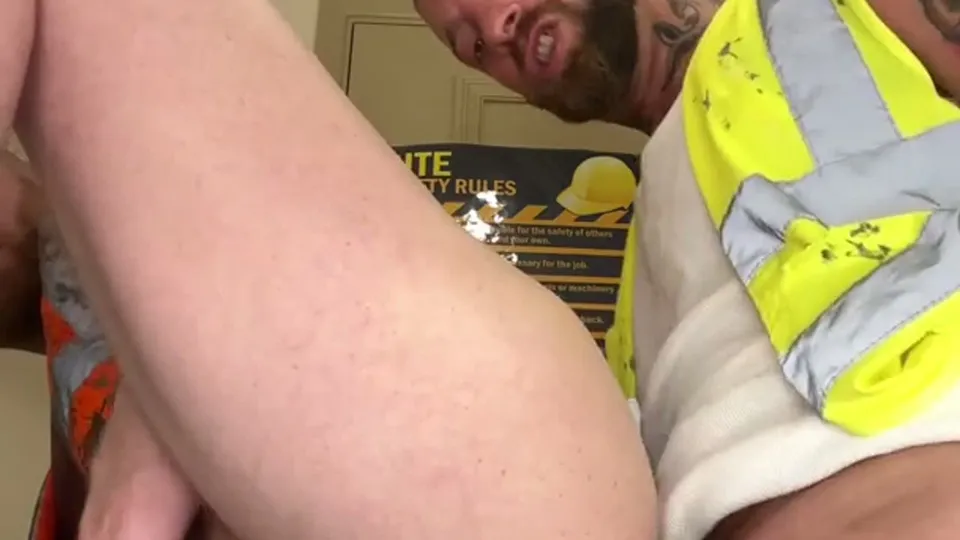 Muscular Men's Naked Yoga & Foreplay