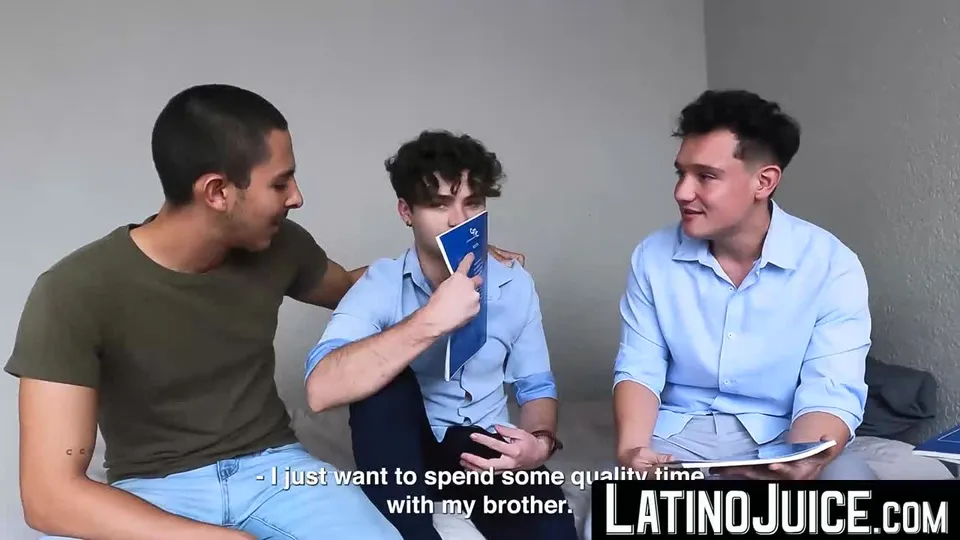 Latin Threesome: Enrique Mudu, Joe Dave & Vic Twink