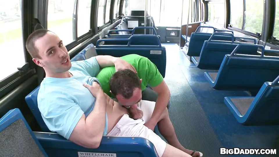 Naughty Gays Sucking Cock In Bus