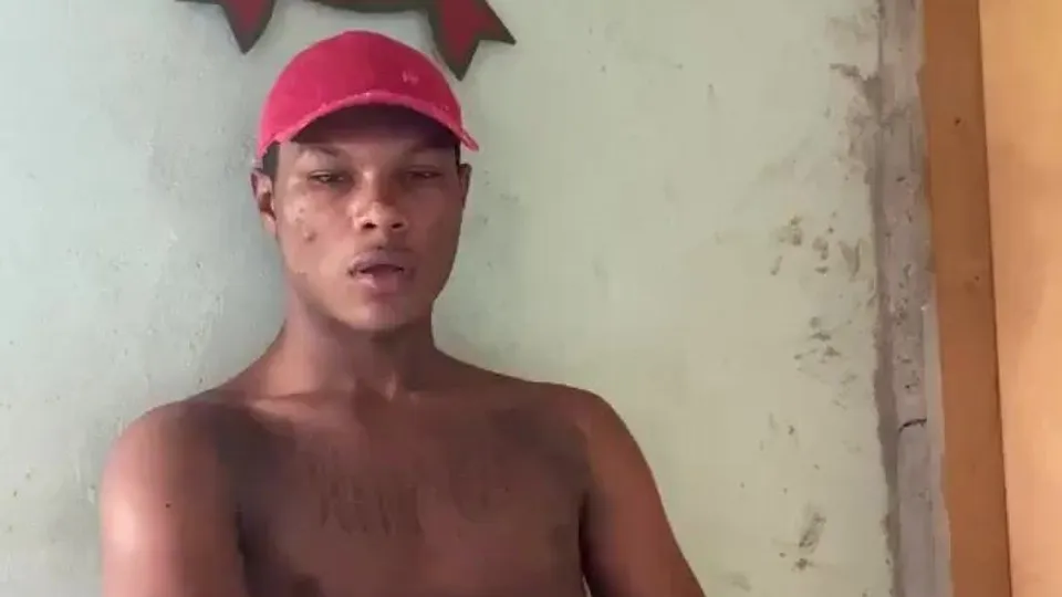 Brazilian Black Man in Action