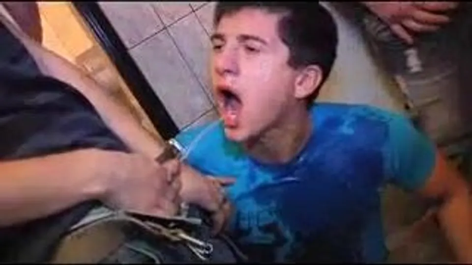 Neil Enjoys being Pissed On In Public Bathroom