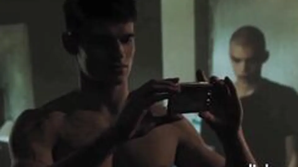 Twink Boys Masturbate Together in House