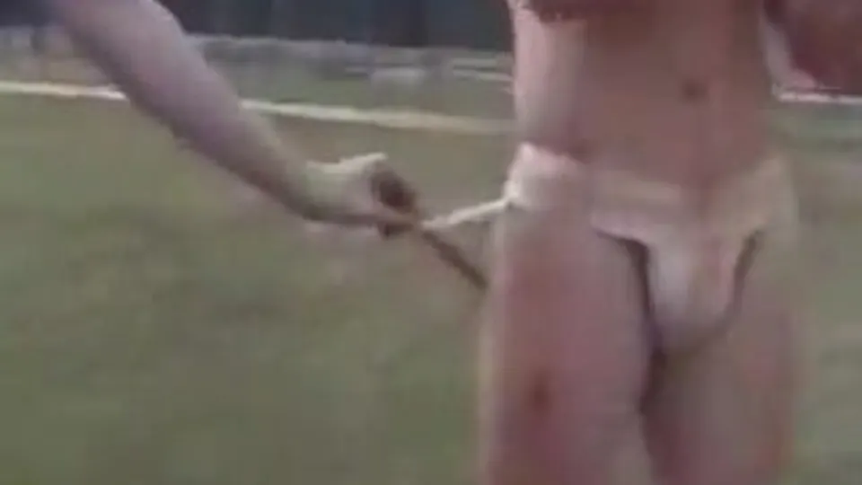 Nice white ass in dirty white jockstrap - ThisVid.com