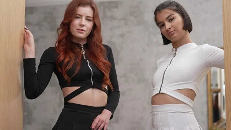 NRX Studio - Leo CasanovaLuna RishiApollonEffy EndTim Monster Cock - Redhead Luna Rishi + Muslim Effy End - Hard GROUP Fuck ( Only anal + DP ) 