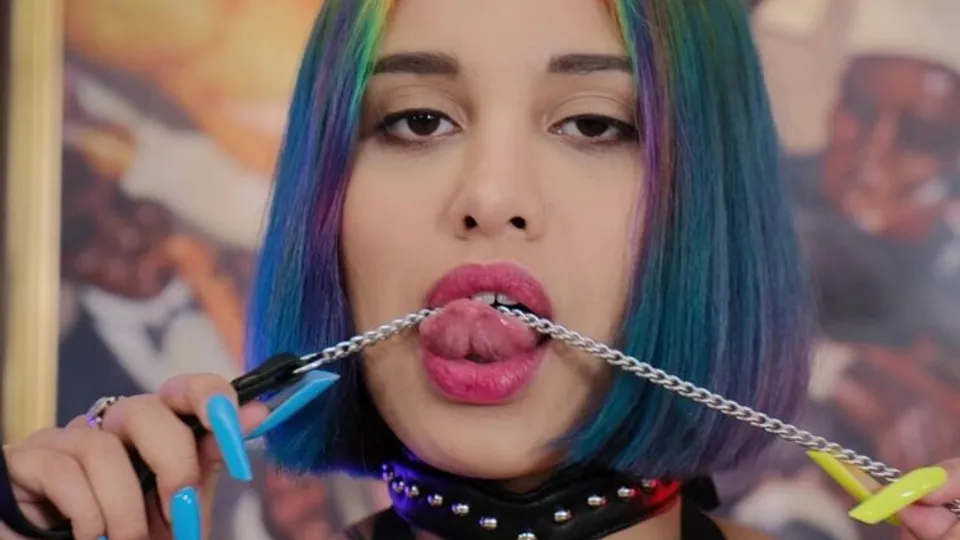 NRX Studio - Roxy LipsNick Whitehard - Rainbow Te*** Bitch Roxy Lips Vs Tough Daddy Nick Rock ! Deep anal balls, slaps, licking male ass, hard NRX074 
