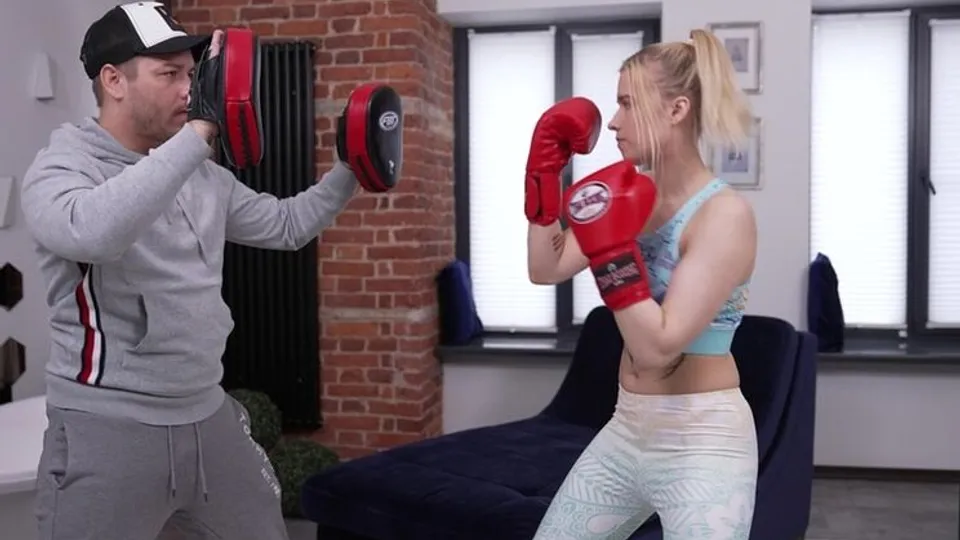 NRX Studio - Willy RegalApollonNick WhitehardDaenerys WorkholesTim Monster Cock - Trainer and his Friends fucked a young boxer girl ( DPP/DP ) DRY 