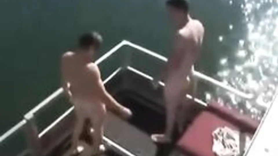 nude stright boys swim fun