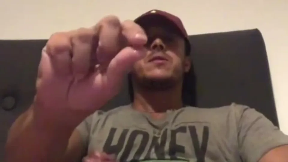 Diego Barros' Intense Masturbation Session