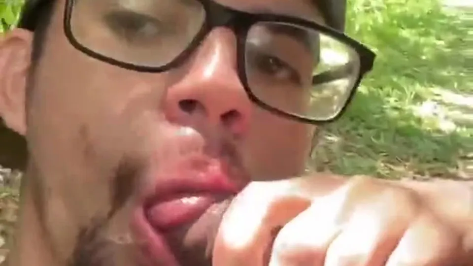 Brazilian Nerd Takes Big Dick