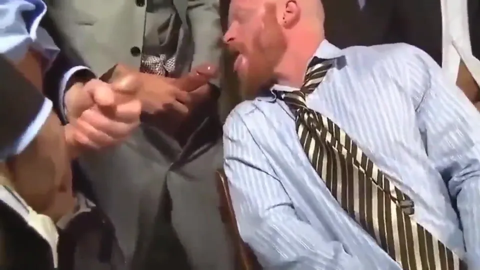 Ginger Daddy's Office Blowjob