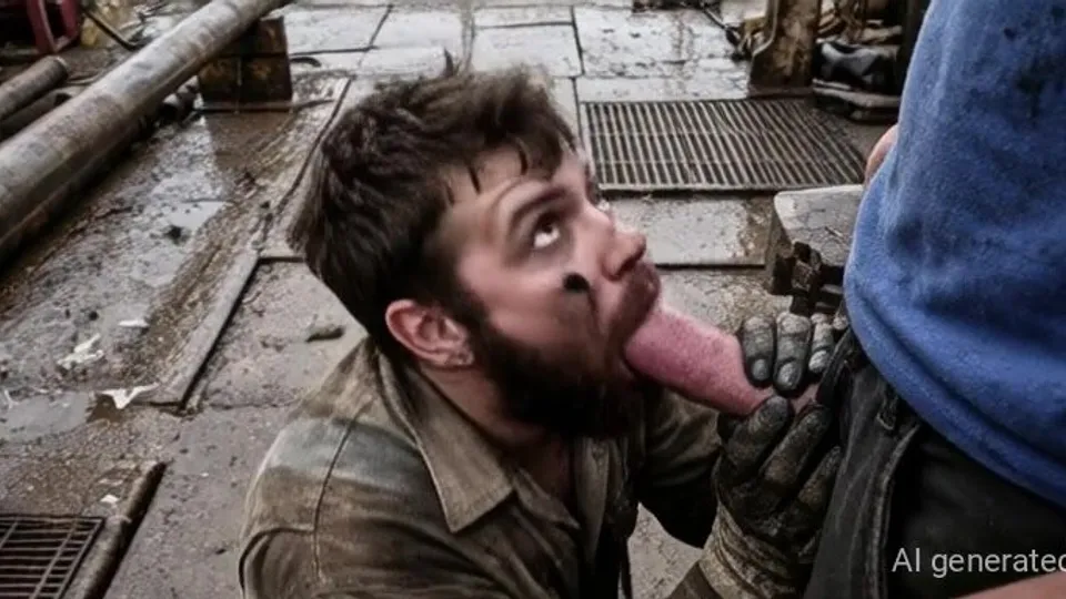 Oil Rig worker Sucking cock - ThisVid.com