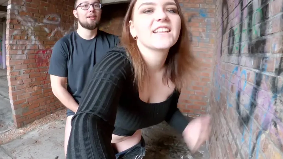 Old Acquaintances Get Nostalgic and Fuck in an Abandoned Building
