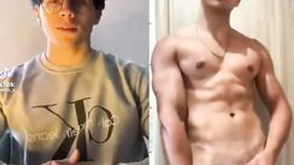 on tiktok                   vs                             on x