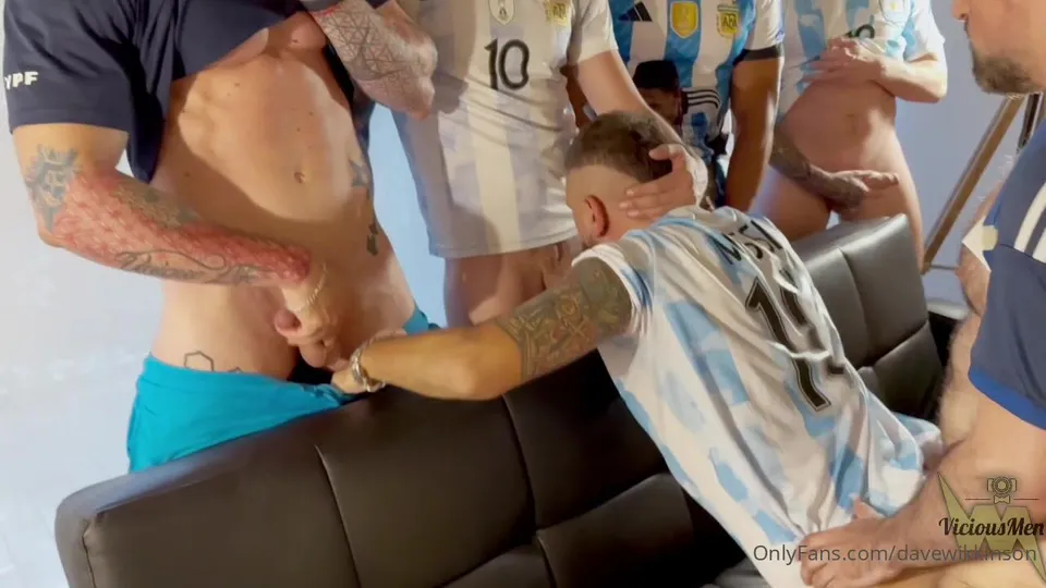 OnlyFans - Football world champions - free gay porn