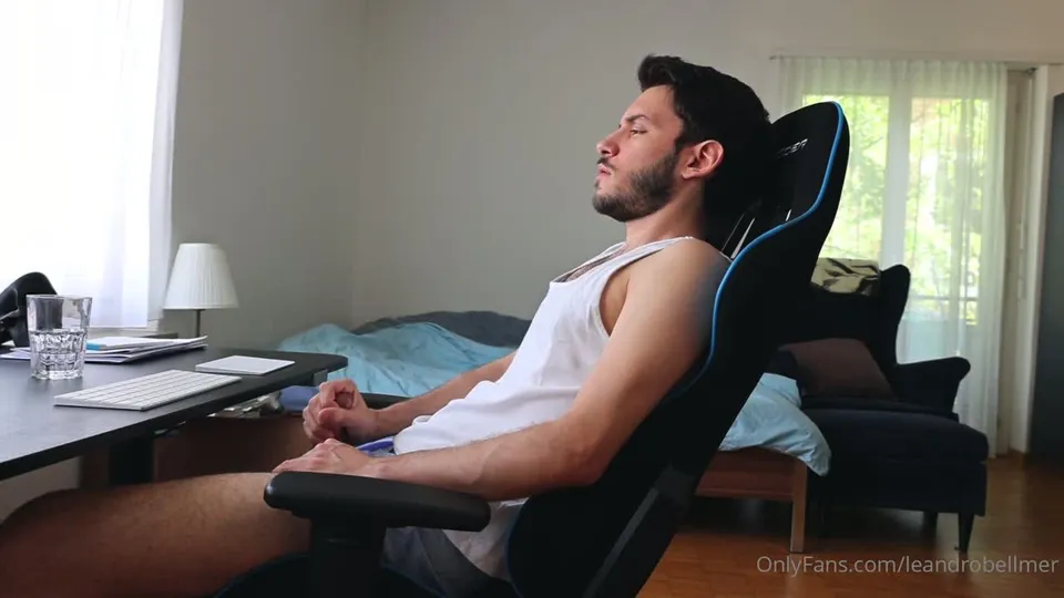 Leandro Bellmers intime Masturbations-Session
