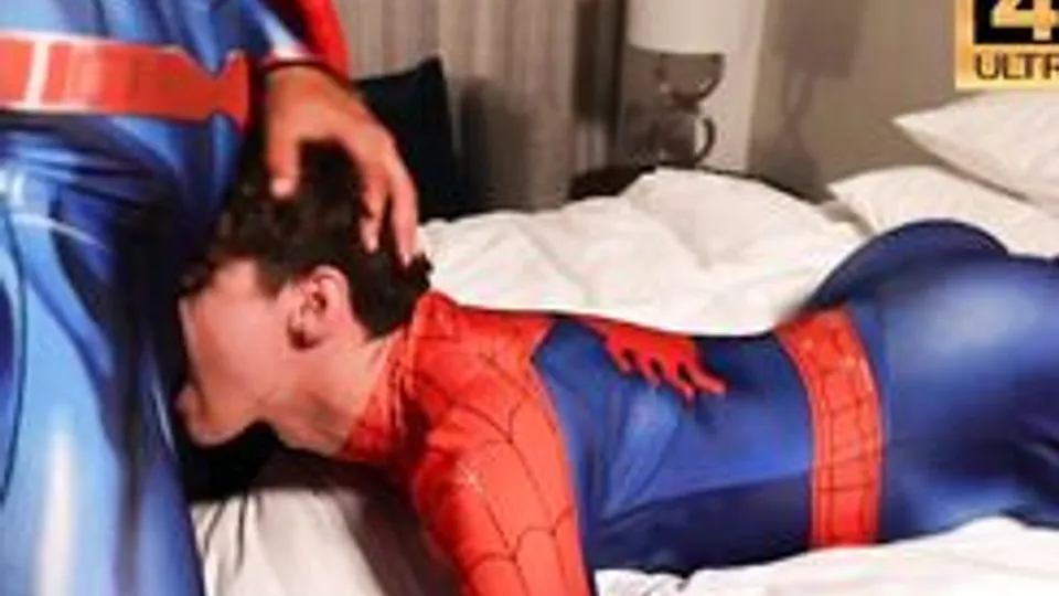 Oral Twinks Superman Suite