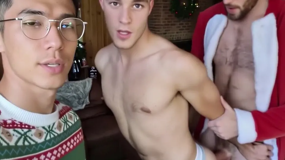 Our Christmas Gift to Our Gay Bro (ai) - ThisVid.com