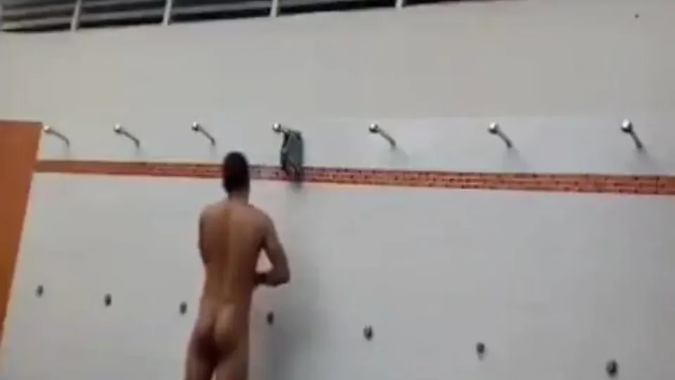 Gay Shower Play in Public