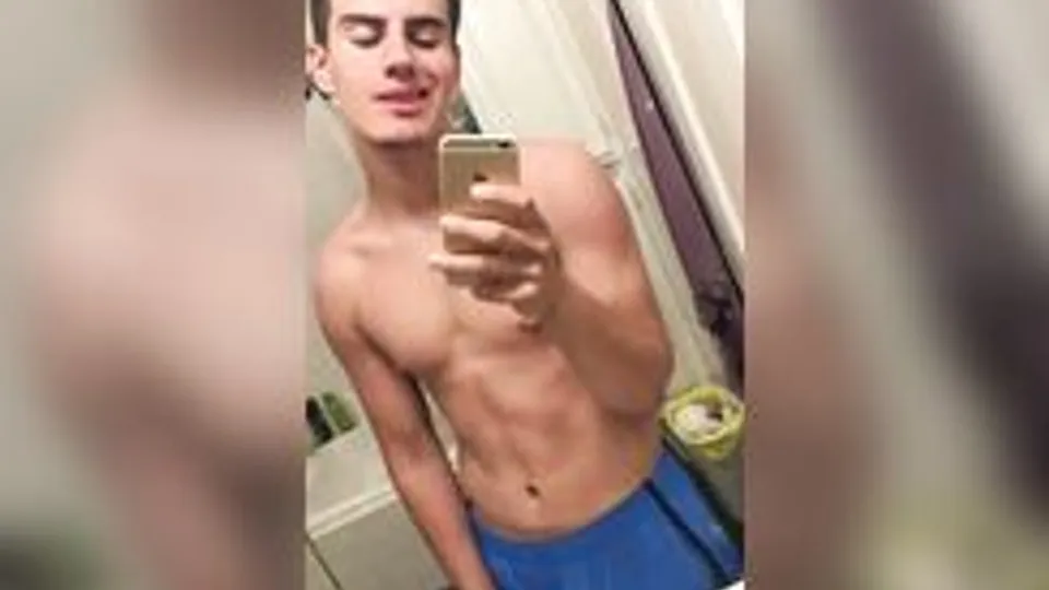 Owen wanks and cums