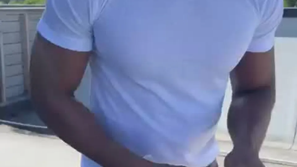 PANSO Nude Leaks Gay Porn, Sexy Straight Big Butt Black Dude Loves Pleasing Himself And His Cock (8).mp4