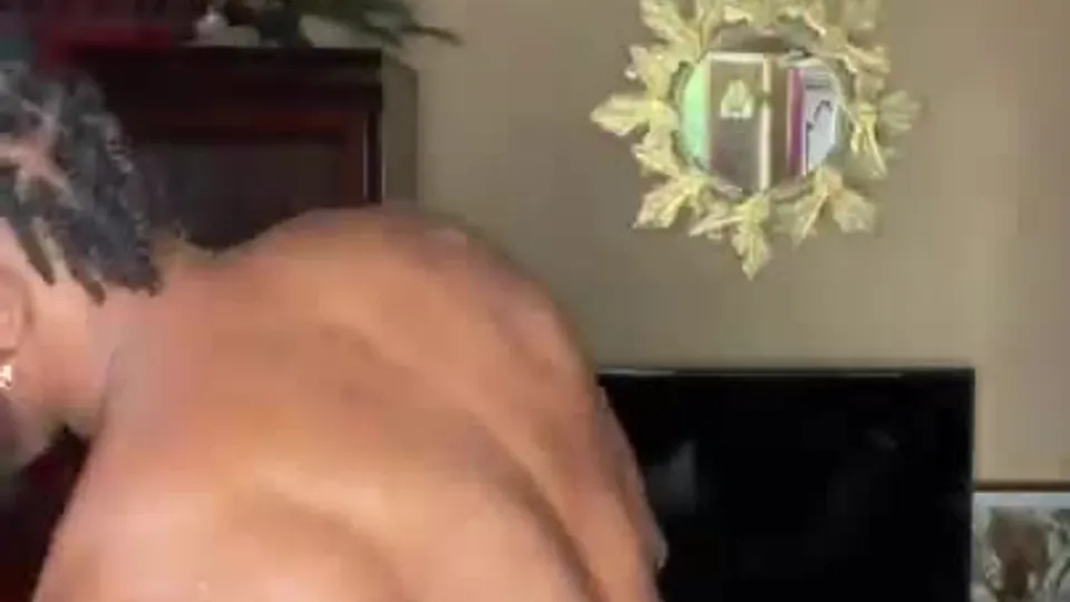 PANSO Nude Leaks Gay Porn, Sexy Straight Big Butt Black Dude Loves Pleasing Himself And His Cock (3).mp4