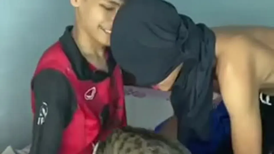 Pants Down Thai oral boys porn