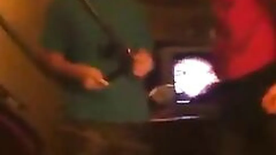 Pantsed by friend