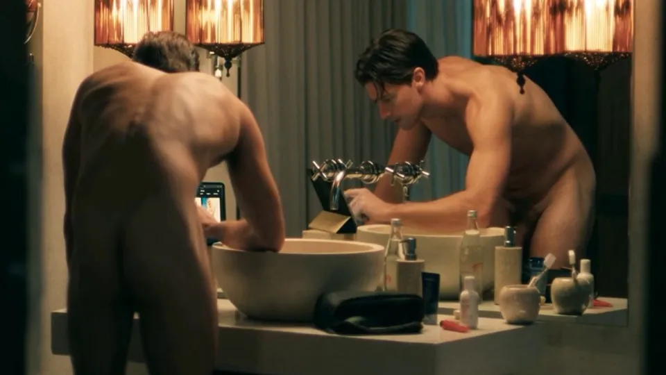 Patrick Schwarzenegger Butt, Penis Scene in The White Lotus