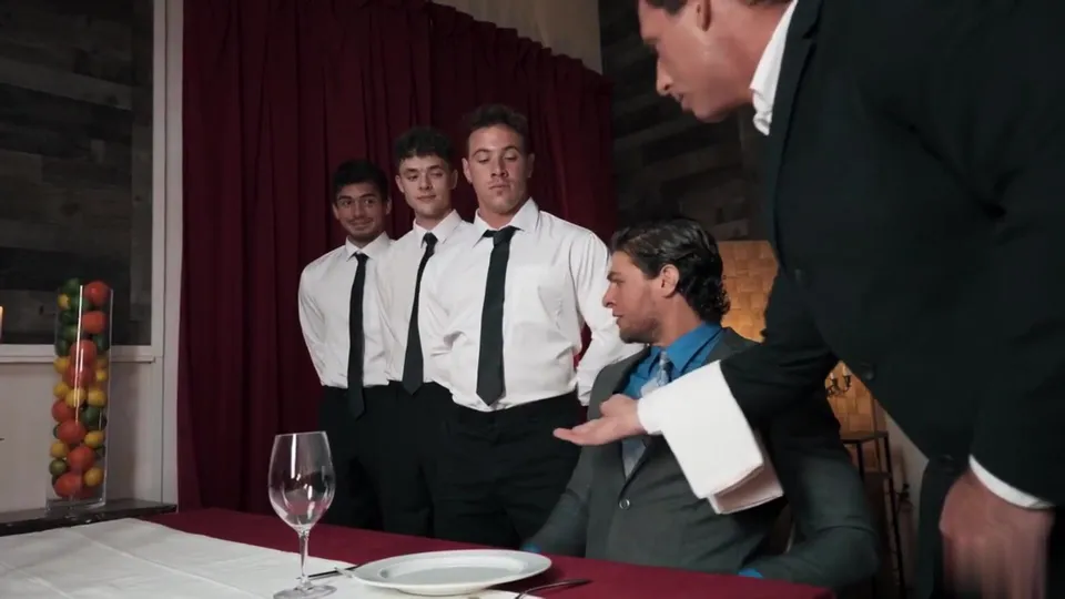 Penis a la carte in a sperm restaurant - ThisVid.com