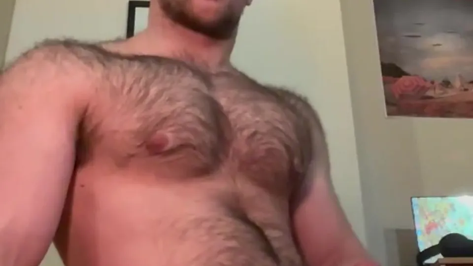 Perfekte haarige Sau rotzt die Sahne raus - ThisVid.com