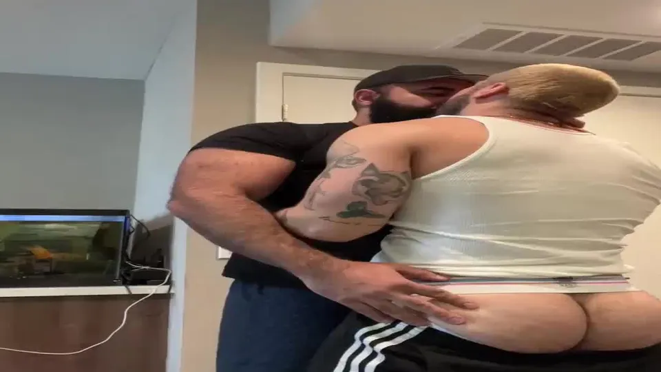 Persianwolf Nude Leaks Gay Porn, Sexy Dominant Hairy Daddy Bear Top Destroys Slutty Bottoms (20).mp4