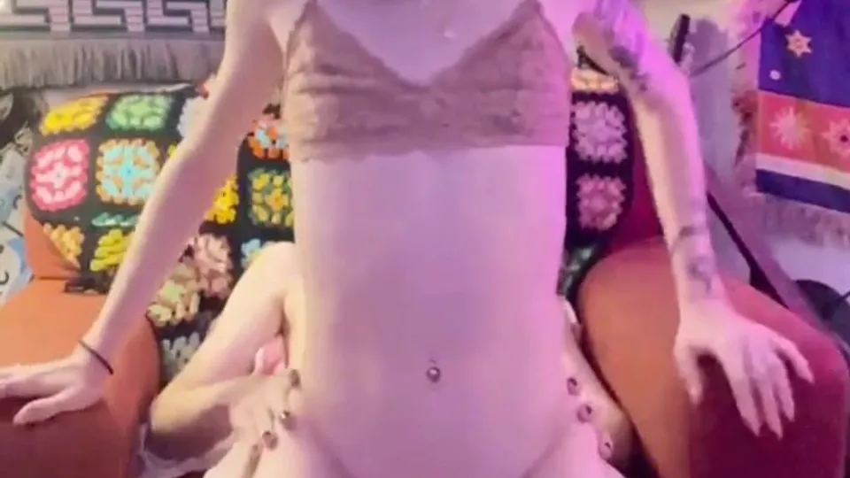 Slender Femboy Bareback with Boyfriend