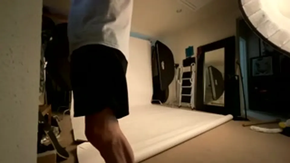 Gay Muscular Hunks Jerking Off in Photo Studio