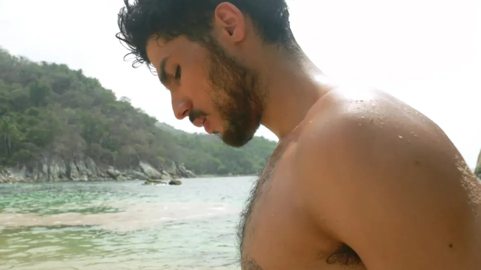 Pietro Siren Bottoms For Paulo Saint On The Beach