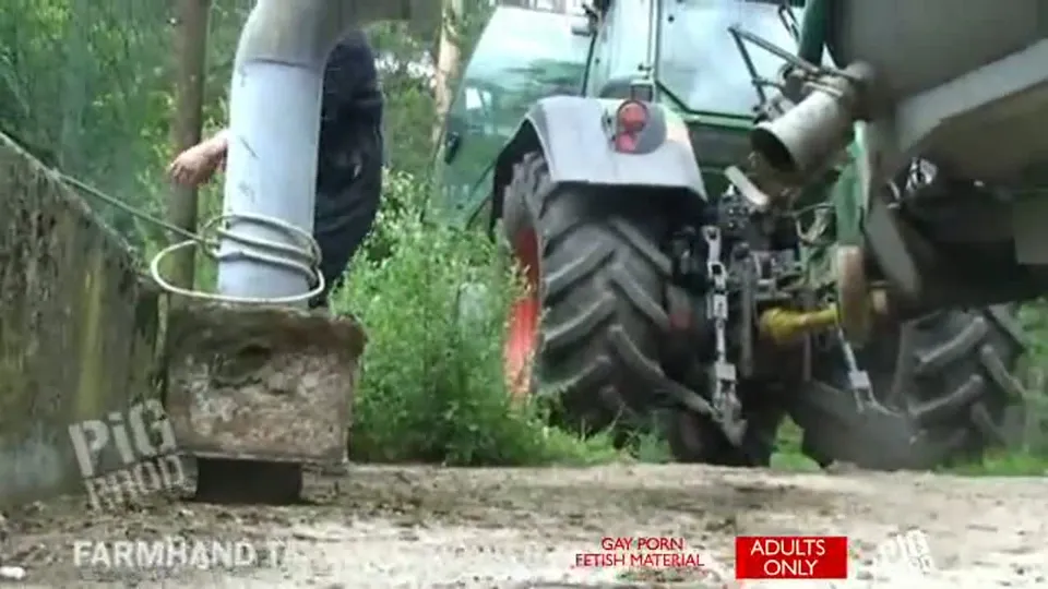 Farmhand's Shower Encounter