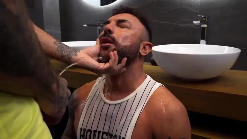 Piss drinking & fucked by a bick cock - ThisVid.com