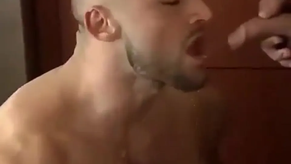 Gay Golden Shower in the Kitchen