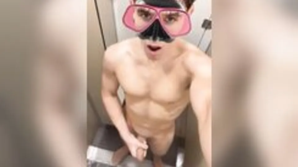 Twink Boys Piss and Cum in Shower