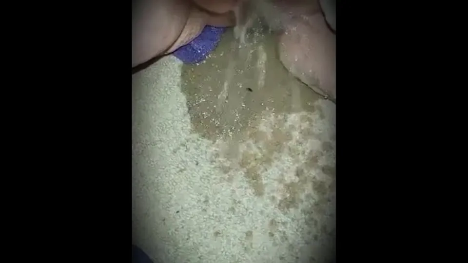 Pissing on carpet