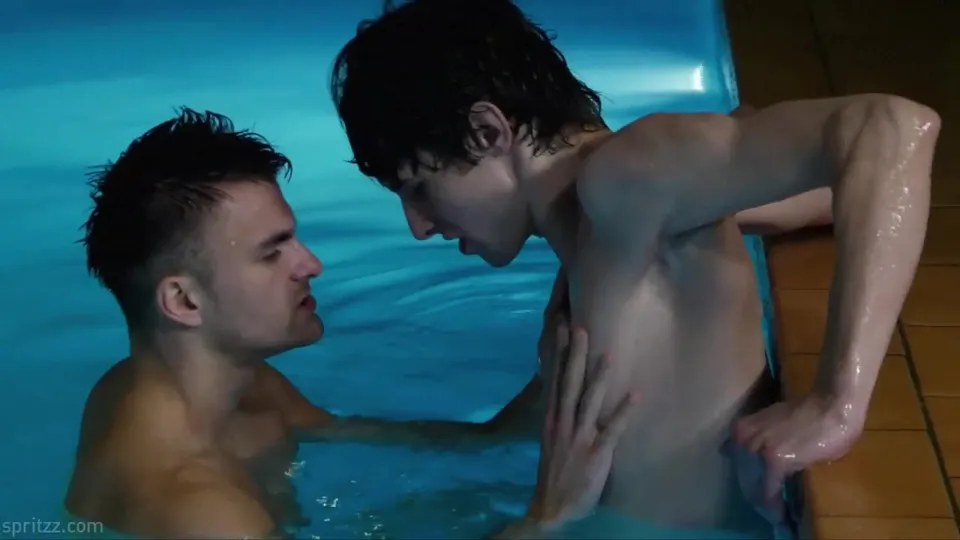 Bareback Poolside Encounter